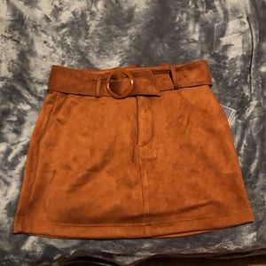 Forever 21 Faux Suede Skirt